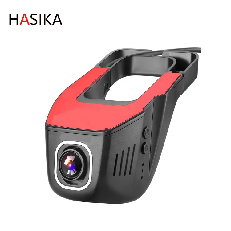 

Hidden Car Dash Cam WiFi Dashboard Camera Full HD 1080P Car Camera DVR Video Recorder Loop Recording Camera (Black)