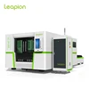 Enclosed cnc metal fiber laser cutting machine usd to progressed metal