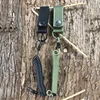 Army Military Surplus Blackhawk Tactical Gun Retention Pistola Spiral Pistol Lanyard Coiled