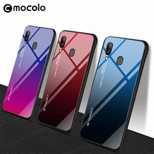 Tempered Glass Gradient Phone Case Samsung A30 A20