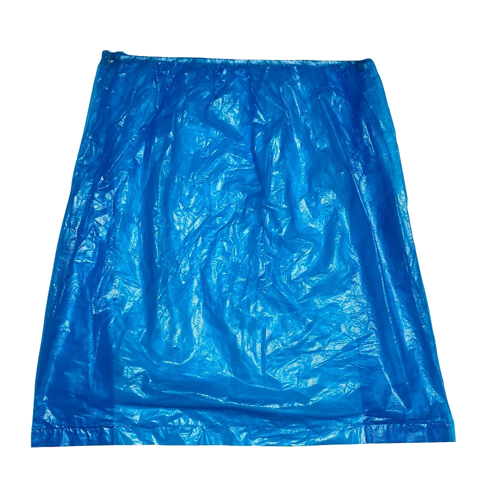 
food grade LDPE plastic bag with elastic band opening 