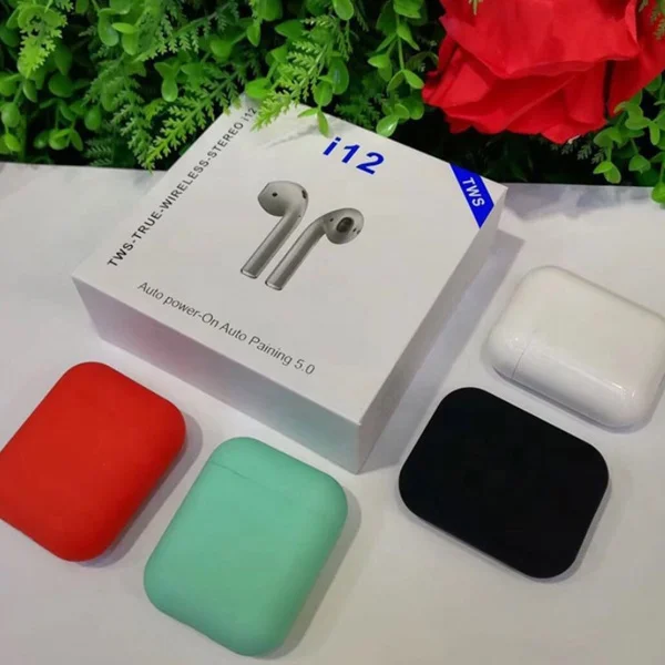 

2019 New i11 i12 i18 TWS Hot Selling Colorful BT 5.0 Sport True Wireless Stereo Touch Earbuds Headphone Earphone, White;black;green;red;gray