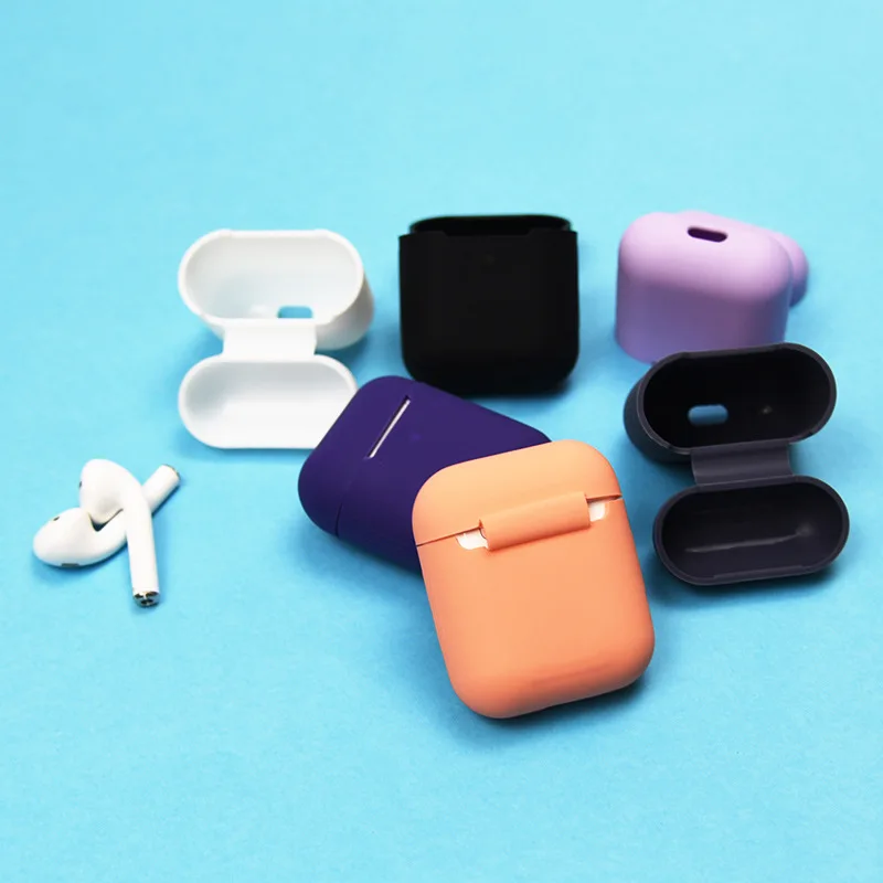 

AirPod 2 Case Protective Skin with Visible LED Supports Wireless Charging, Multi colors