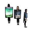 small size outdoor advertising human walking led backpack billboard