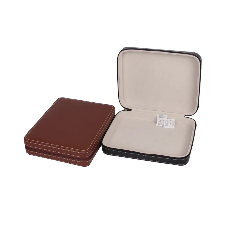 
in stock ! Harwoo high-end leather portable business file bag briefbag with zipper for sale 