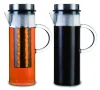 1300ml Borosilicate Glass Coffee Maker With Stainless Steel Lid