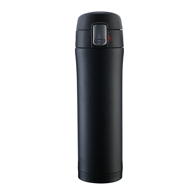 

Free Laser Etched Stainless Steel Vacuum Business Thermos with Lock Flip Lid, Black, white,blue, red , gold