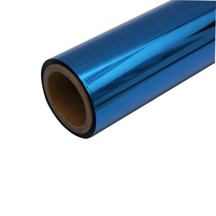 
2019 Top selling azure color biaxially oriented polypropylene film 