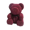 Valentine's Day Gift Items 60cm Rose Teddy Bear with Heart Bed Plush