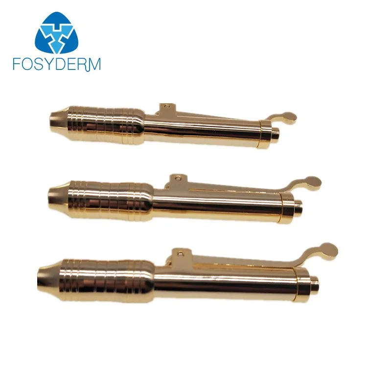 

2019 New 24K Gold Adjustable Needle Free High Pressure Hyaluronic Acid Pen For Face Care