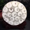wholesale natural rock fengshui white seashells fossil specimen