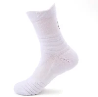 

KANGYI Athletic Custom logo Crew Socks Basketball Sports Compression black grey white socks