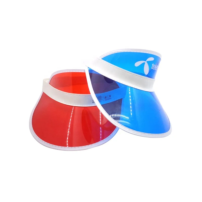 plastic visor hat