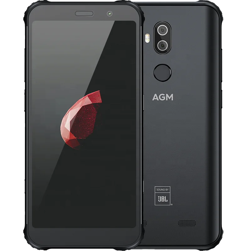 

4G/5G Smartphone AGM X3 JBL-Cobanding 5.99'' 8GB+128GB SDM845 Android 8.1 IP68 Waterproof Mobile Phone Dual BOX Speaker NFC