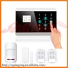 Wireless GSM Communication Network 16 Wireless Zones New Technology 433/315Mhz Frequency Gsm Security Alarm System