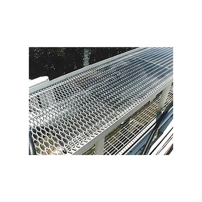 
Hot-dipped Galvanized steel expanded mesh for walkway stair treads 