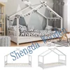Tree House-Style Bed Frame