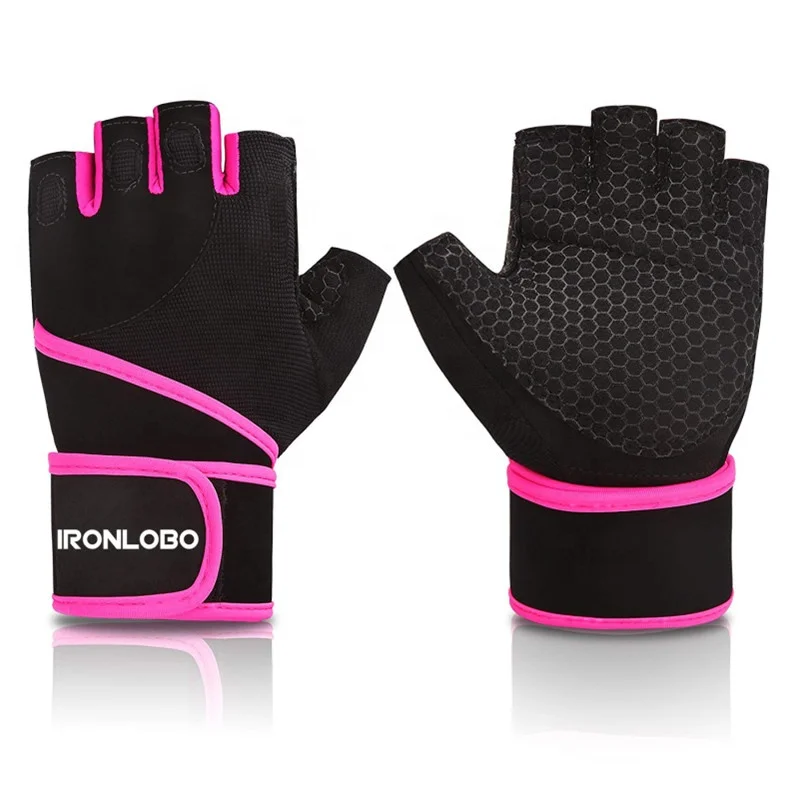 

Design Your Own Fitness Weight Lifting Grip Gym Gloves with Wrist Support