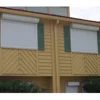 Warehouse Automatic Aluminum Roller Shutter Window Hurricane Metal Motorized Rolling Roll Up and Down Windows