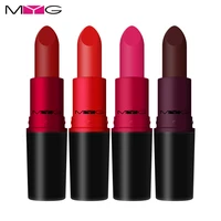 

MYG Brand Top Selling OEM Cosmetic Private Label Fresh Colorful Fashionable Lady Makeup Lipstick