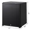 40L Portable Absorption Fridge Refrigerator Mini Cooler Mute Operation