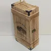 High-quality high-grade wine wooden box packaging box can be customized