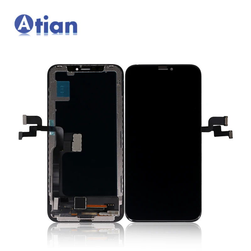 

50% Discount Spare Parts LCD Display Touch Screen Digitizer Assembly Mobile Phone Replacement For iPhone X LCD, Black