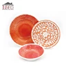 Cheap Red Melamine Acrylic Dinnerware For Restaurant