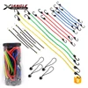 Wholesale Best Sales 24pcs Elastic Bungee Cord Set Luggage Rope with hook Assortment Jar