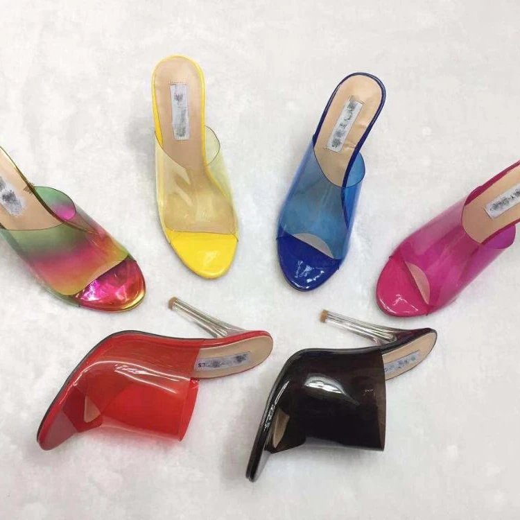 

2019 latest Aftican women shoes thicker heel Amazon hottest shoes RC004