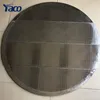 Ss316 Wedge Wire Screen Filter Mesh / Stainless Steel Johnson Slot Wedge Wire Screen / Rod Based Water Well Screen
