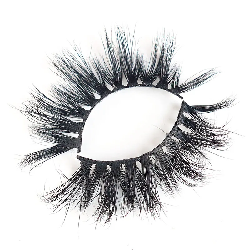 

Wholesale 3D Mink Lash Strips With Custom Packaging Cruelty Free Mink Lashes Wholesale Mink Eyelashes E11, Natural black