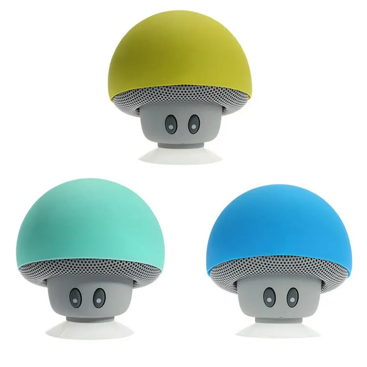 

Top sellers 2019 for amazon Wireless Subwoofer Cartoon Mushroom Bluetooths Speaker