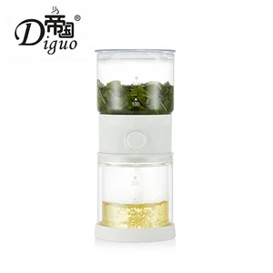 Image of 2019 Hot Selling 200ml Portable White Color Pyrex Glass Hand Drip Coffee Tea Cold Brew Cup