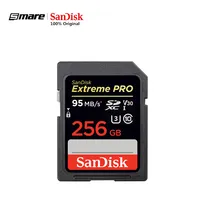 

SanDisk Extreme PRO SD card 256GB 64GB 32GB 16GB 2128GB Memory Card UHS-I High Speed 633X Class 10 170MB/s V30 for camera