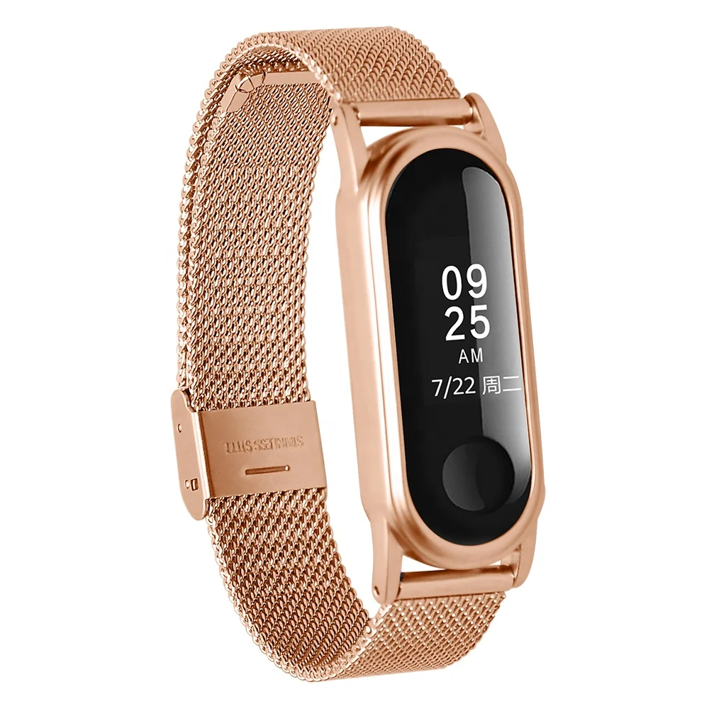 2019 New Smart Watch Band Milanese Strap For Xiaomi Mi Band 4