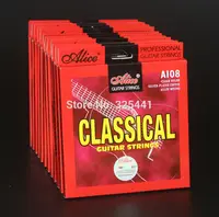 

Wholesale Alice brand Classical Guitar Strings Model A108 Nylon string Silver-Plated Copper Alloy Wound