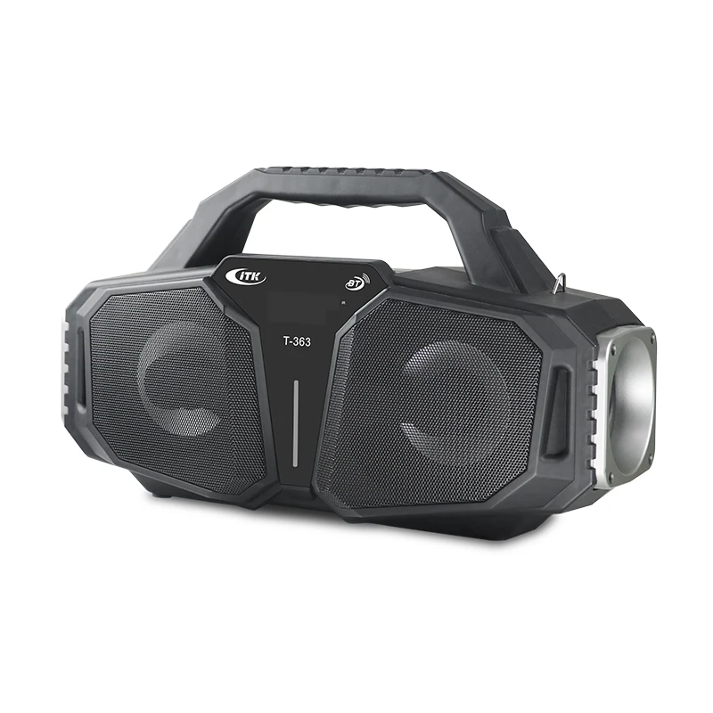 

2019 New Arrival laser light show portable Customized Dj Component Charging Full Range Bluetooth Speaker with light