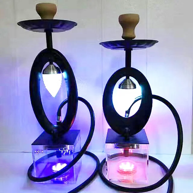 

wholesale led high quality hookah art hookah shisha, Mixed color