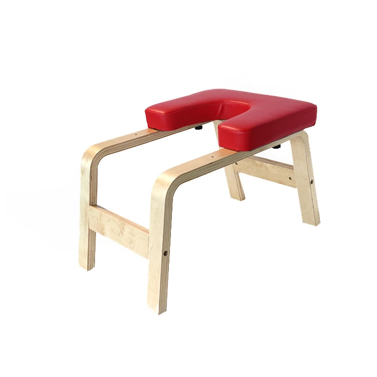 

High Quality Fitness Equipments Yoga Stool,Wooden Headstand Bench Yoga Headstand Bench