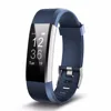 Nordic nRF51832 Sport Fitness Activity Tracker Heart Rate Monitor Pedometer Smart Band ID115 PLus