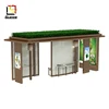 metal building materials bus stop bench bus shelter materials