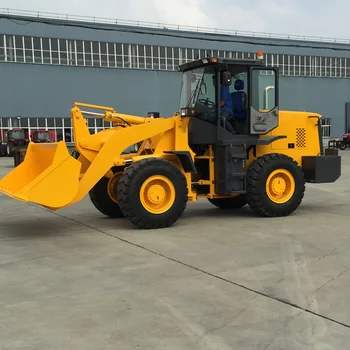 Earth-moving Machinery Loader 1.5 Ton Front End Wheel 