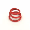 Red plate metal conical spring