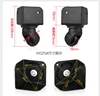 W025 custom pp shell travel bag parts 360 degrees luggage caster shoe case accessories duffle corner wheel for suitcases