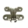 Concealed cross hinge zinc alloy hidden hinge