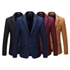 Spring and Autumn Men's fit and Leisure Korean Worsted Blazer Dress