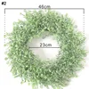 Wholesale Artificial Hanging Moss Grass Garland Rings