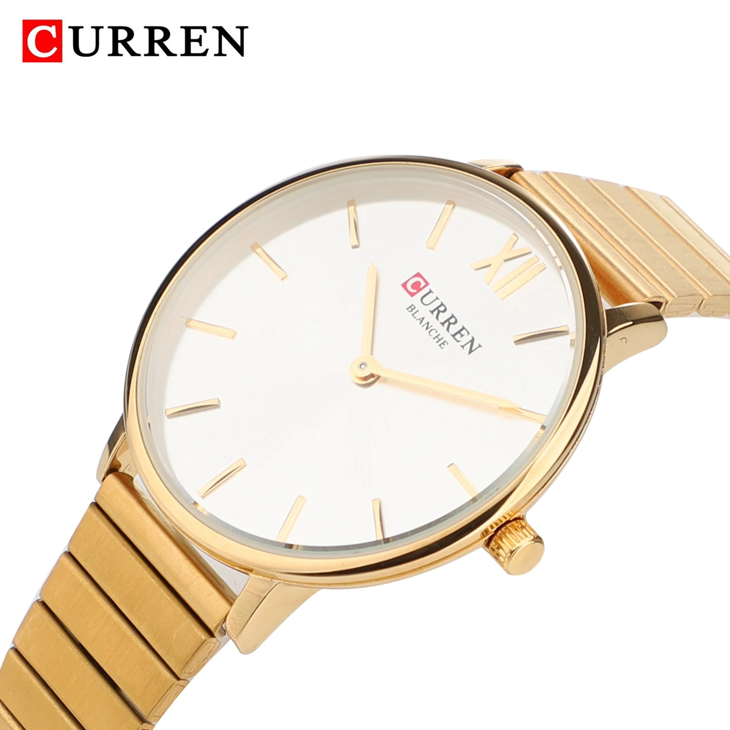 

2019 New arrival Curren 9040 watches women stainless watch