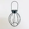 High quality garden outdoor wire hanging metal solar lantern